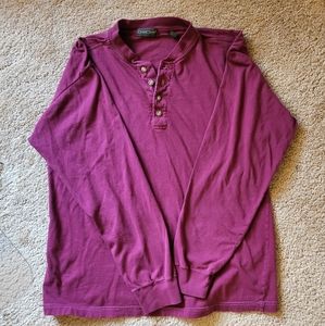 Cross Creek Women's Long Sleeve Polo Shirt - M